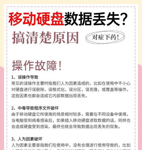旧移动硬盘数据怎么读取？如何恢复丢失的文件？