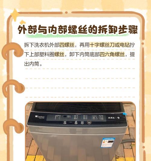 洗衣机后面的四个塑料盖是用来做什么的？